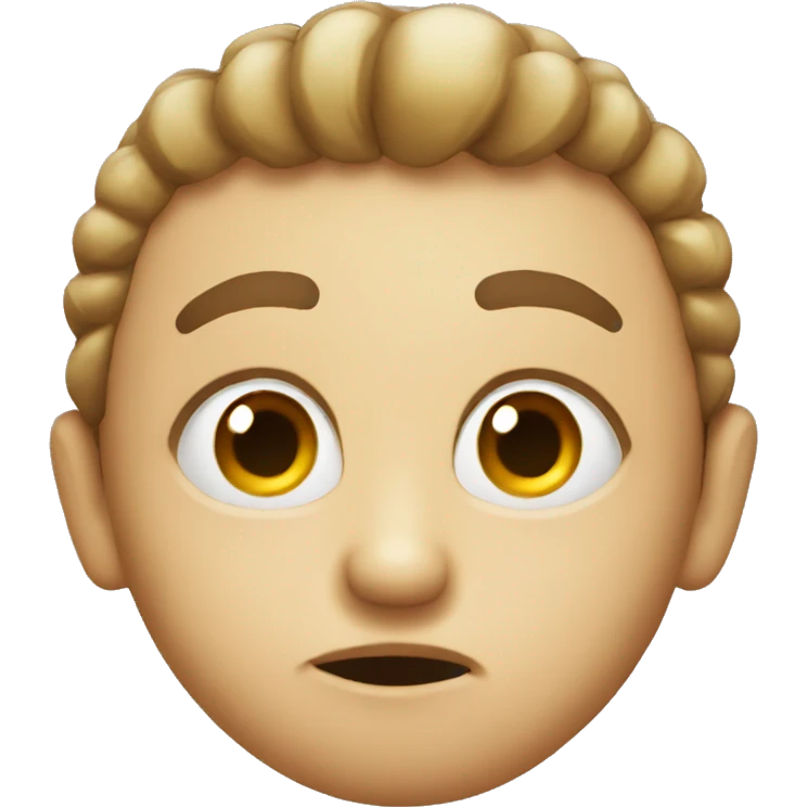 emoji doing side eye emoji