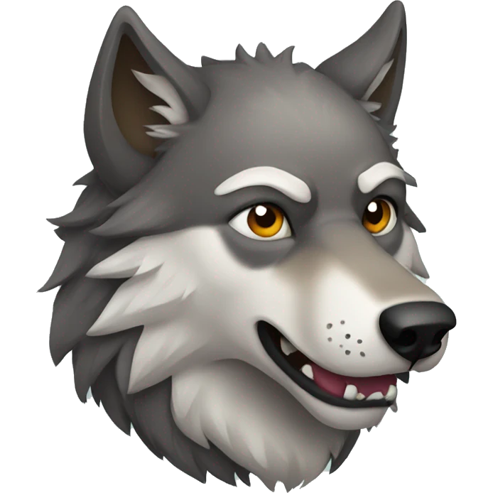 Wolf emoji