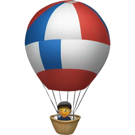 mbappe dans une mongolfiere emoji
