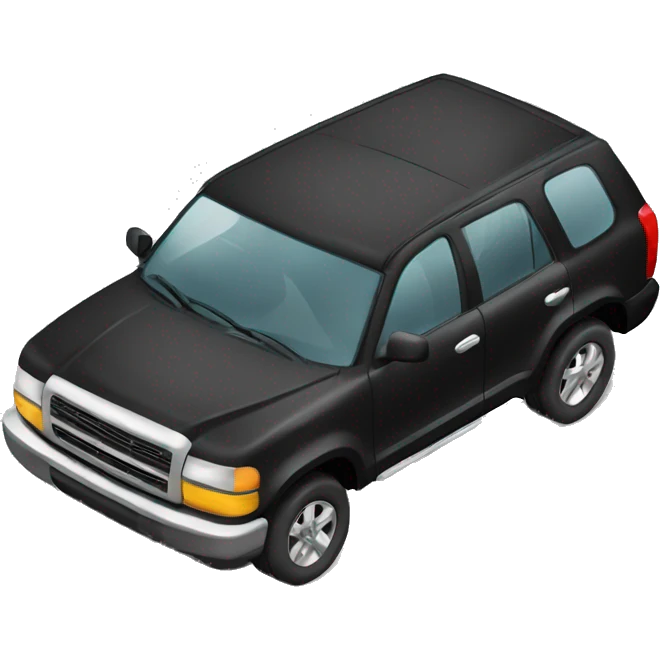 broken black overheating suv emoji