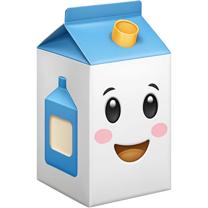 milk box emoji