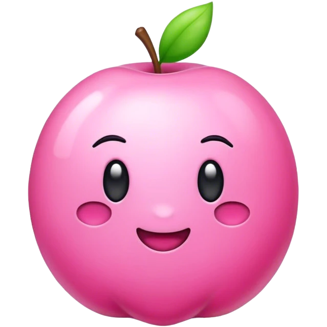 Pink emoji