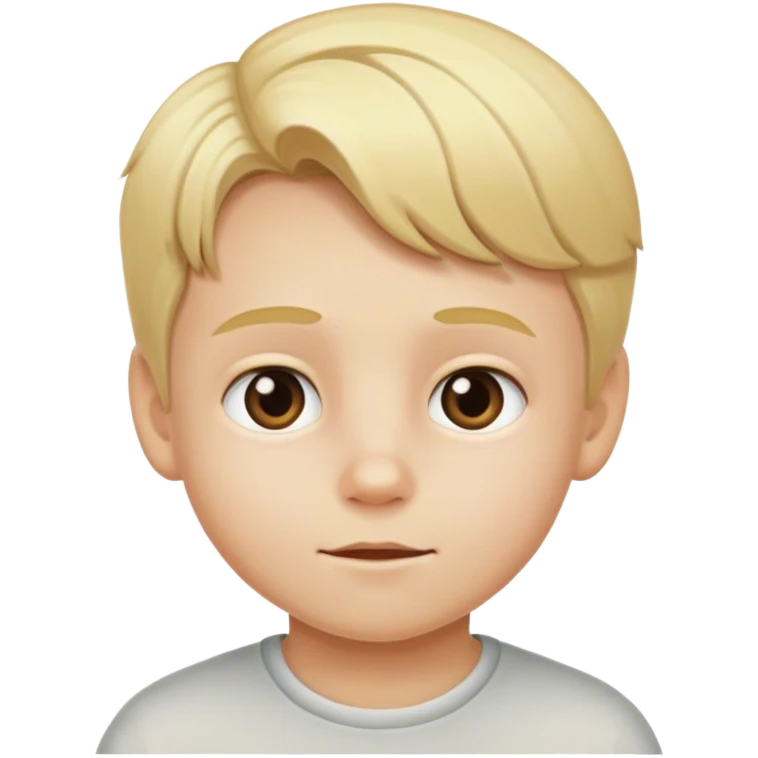 Blonde kid emoji