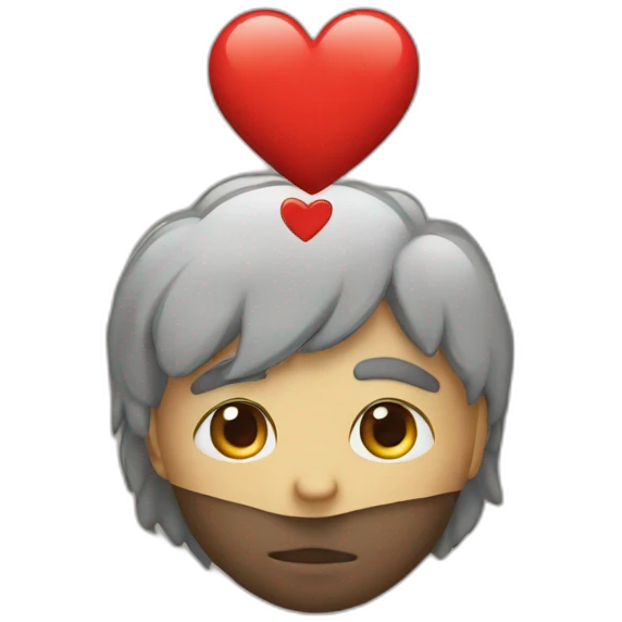 inversor con corazon emoji