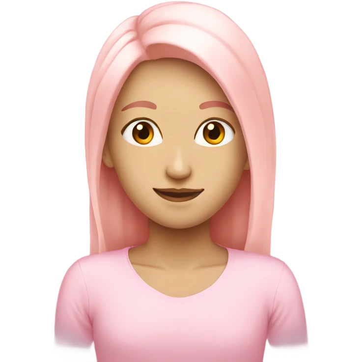 Light pink free emoji