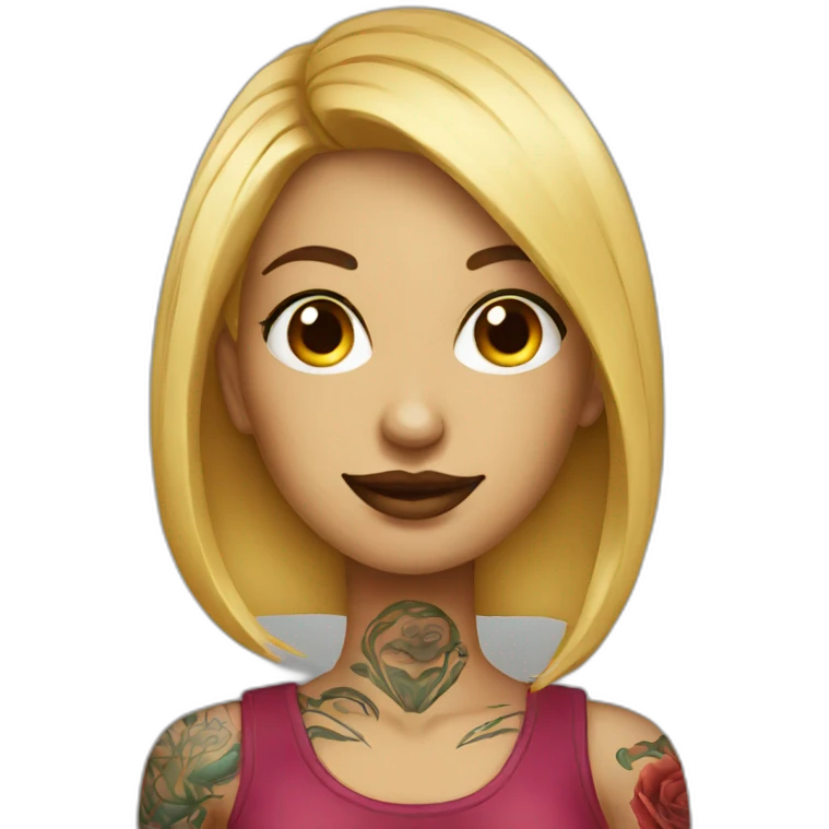 tattoo artist woman emoji