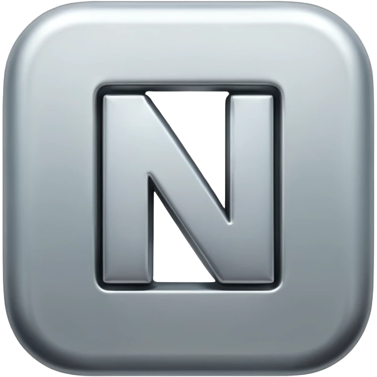 Letter N dna emoji