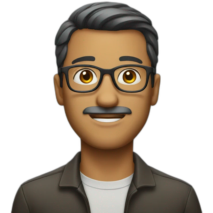 man-with-glasses emoji