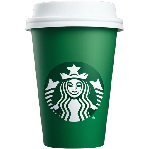starbucks cup emoji