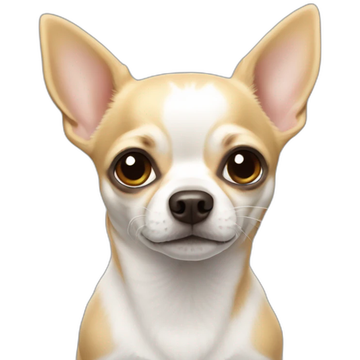 Chihuahua blanco  emoji