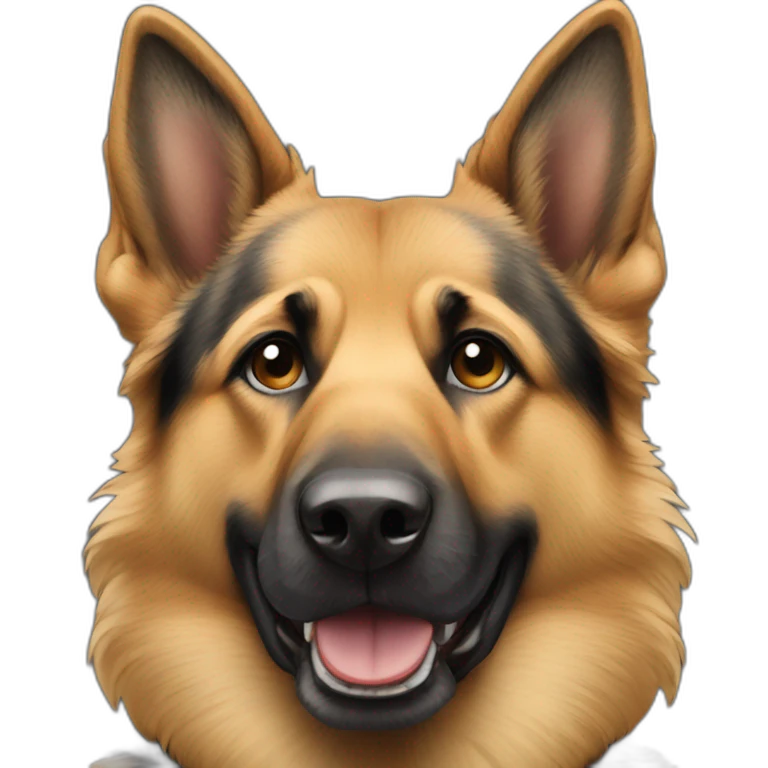 Berger allemand emoji