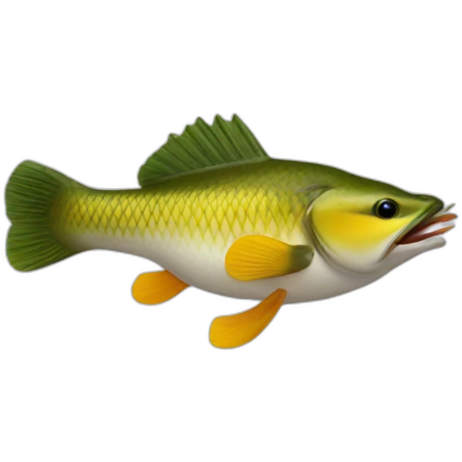 Duck fish hybrid emoji