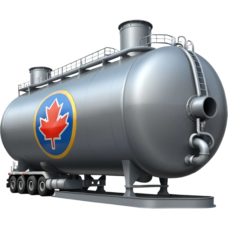 create an ultra realistic American modern liquefied gas tanker emoji