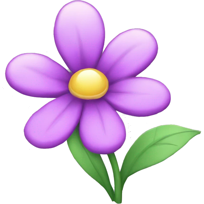 Sparkling flower emoji