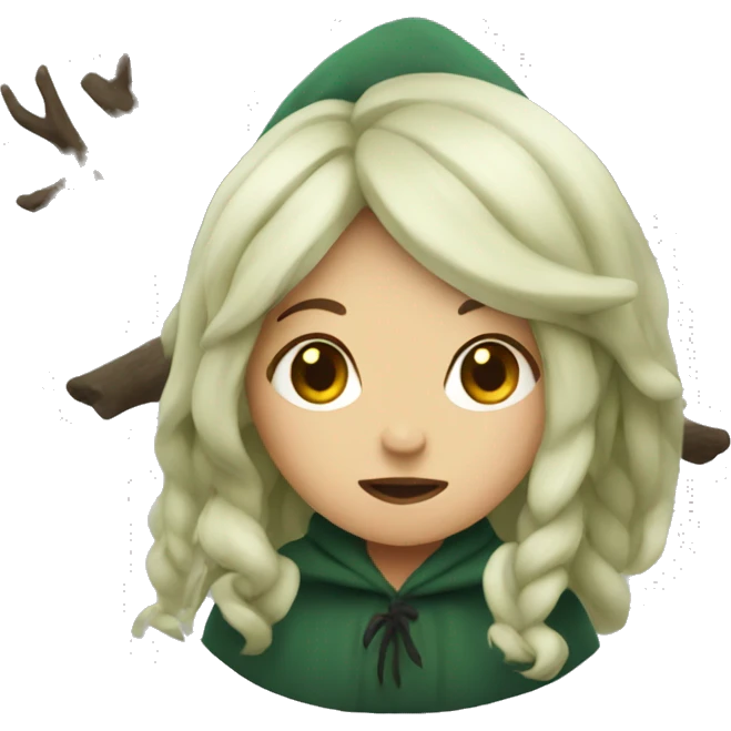 Forest witch  emoji