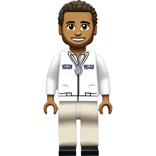LEWIS HAMILTON lego full body emoji