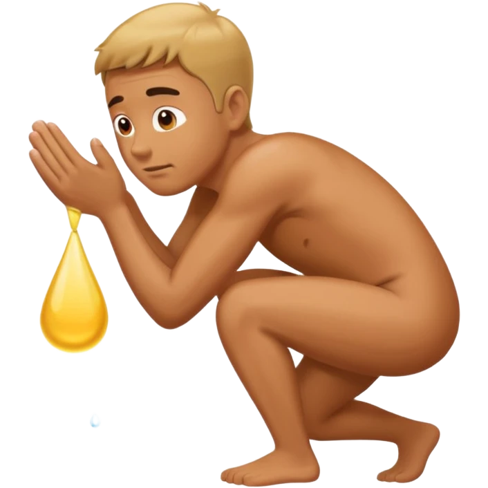 man peeing emoji