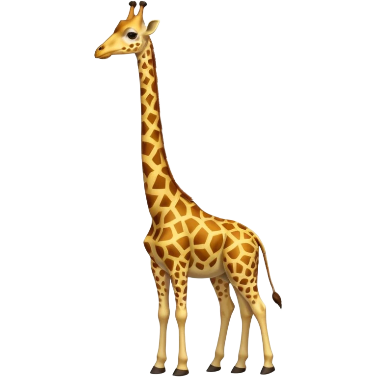High resolution giraffe  emoji