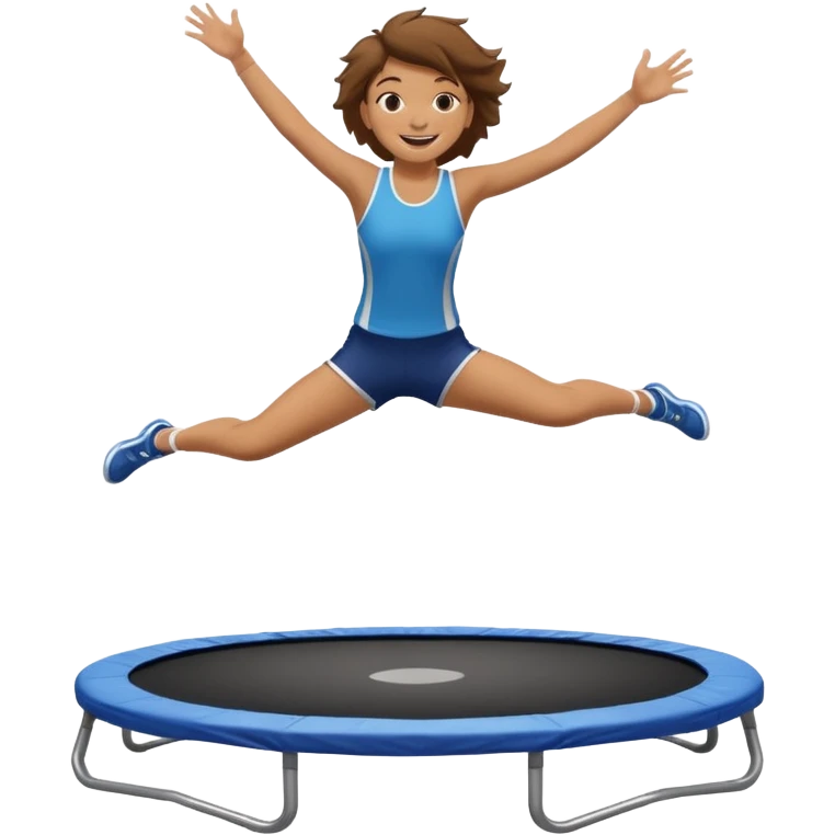 Human Jump Trampoline "Jump Off" emoji