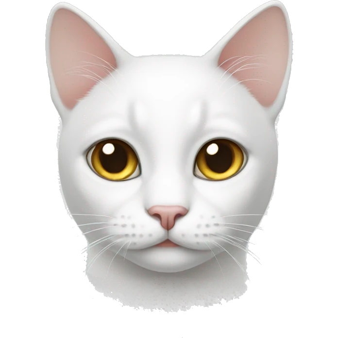 white cat emoji