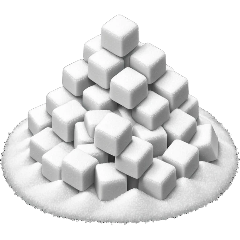White sugar emoji