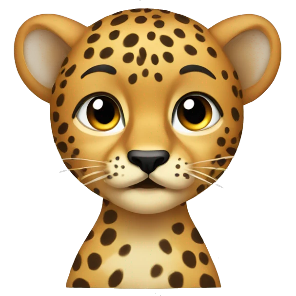 Cheetah bow emoji