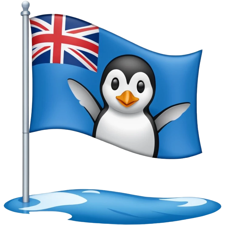True south flag antarctica emoji