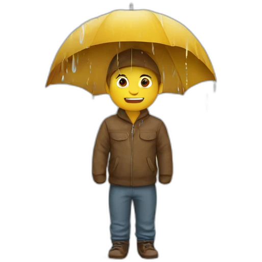 rain emoji