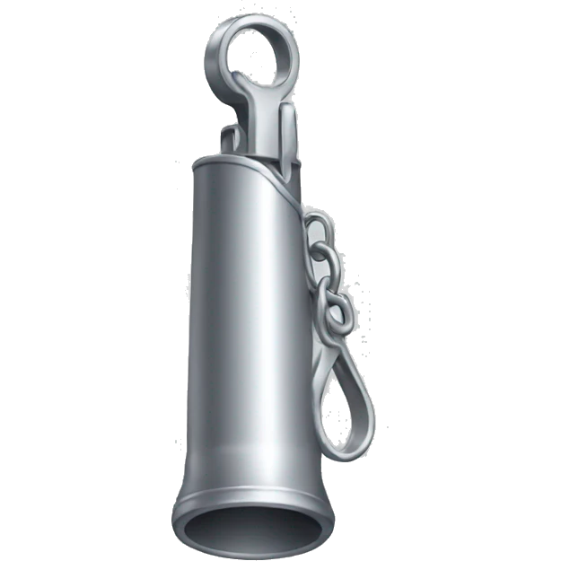 silver whistle emoji