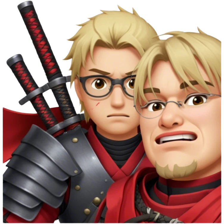 Battle-Ready Samurai emoji