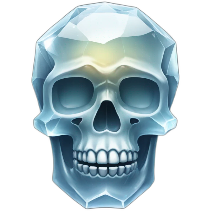 Crystal skull emoji