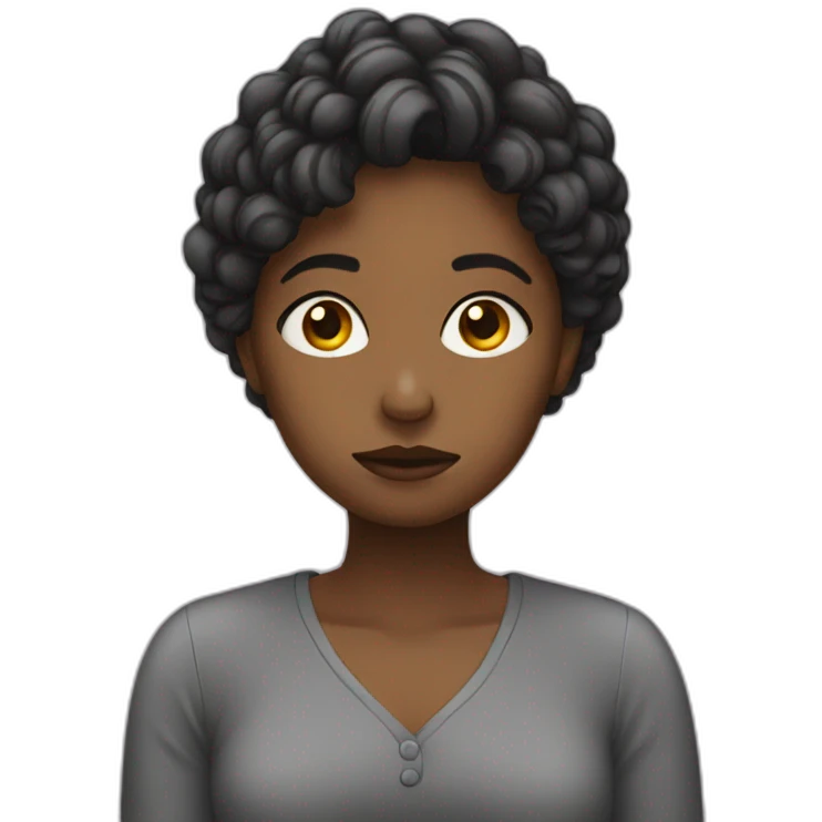 Femme Triste  emoji