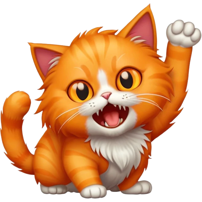 cat attack 1234512 emoji