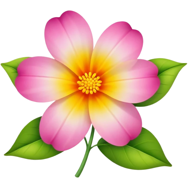 Flor de verano emoji