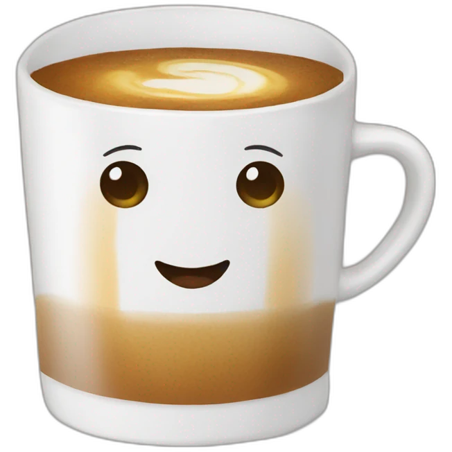 Taza de café emoji