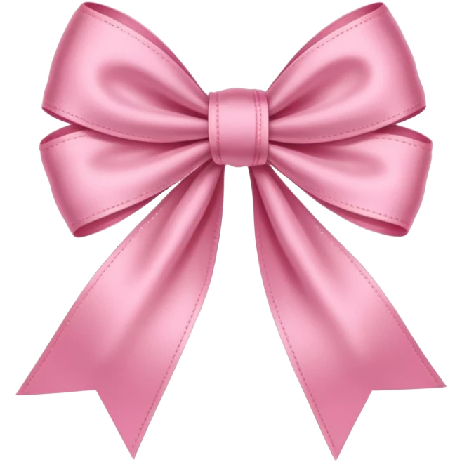 Coquette ribbon emoji