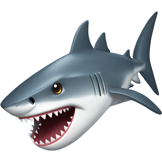 Shark with bazzoca emoji