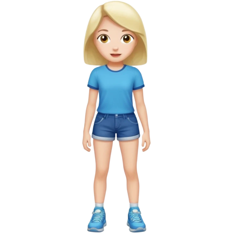 Girl opening legs emoji