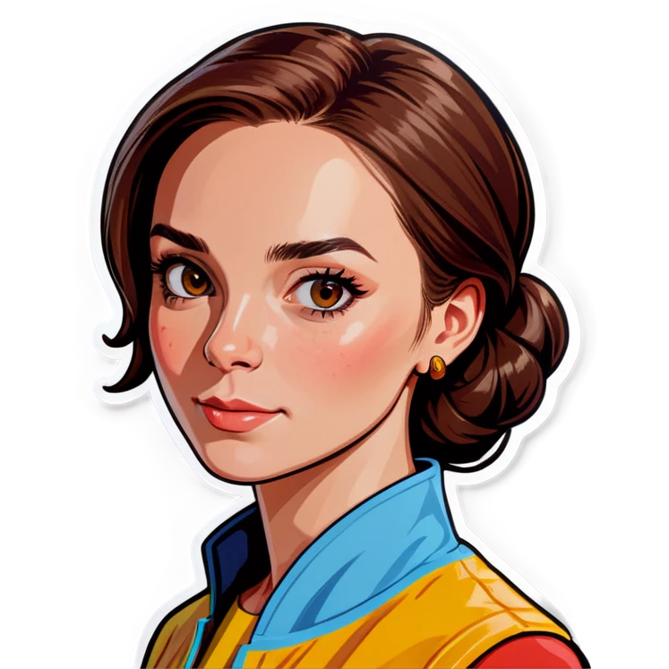 realistic portrait of a woman emoji