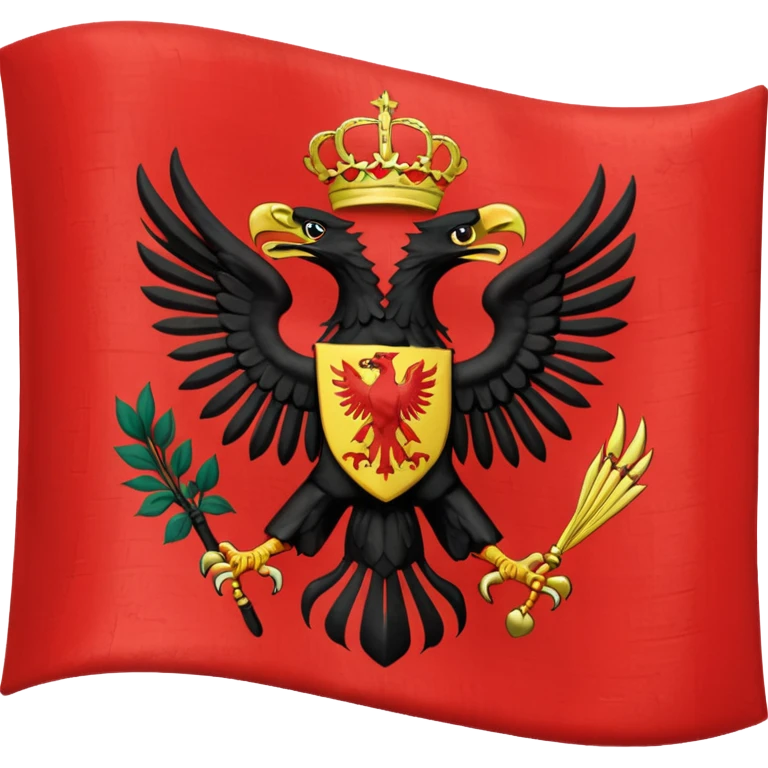 Flag emoji of 1992 dardania flag emoji