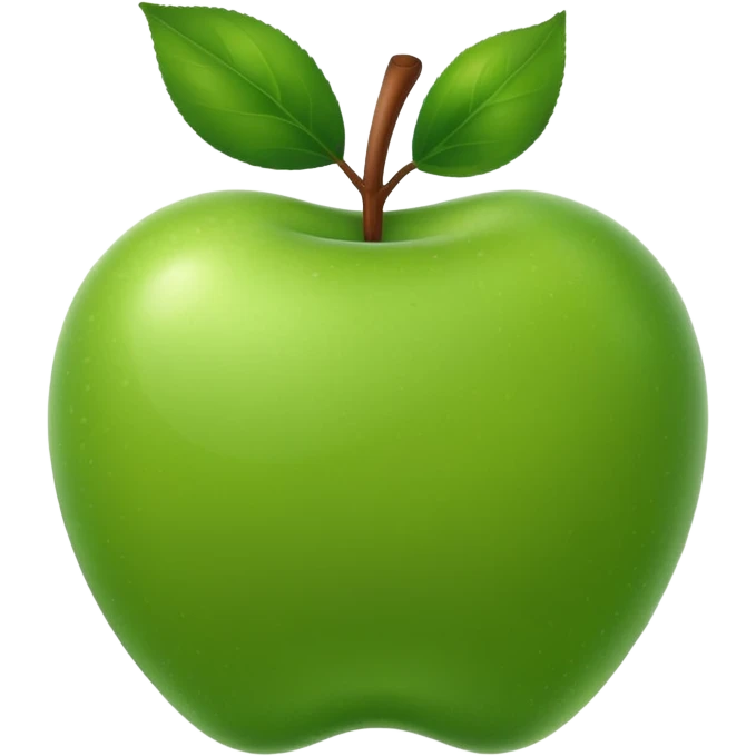 green apple emoji alternate version emoji