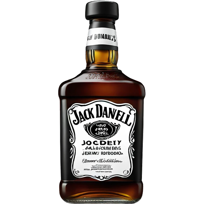 jack daniel’s bottle  emoji