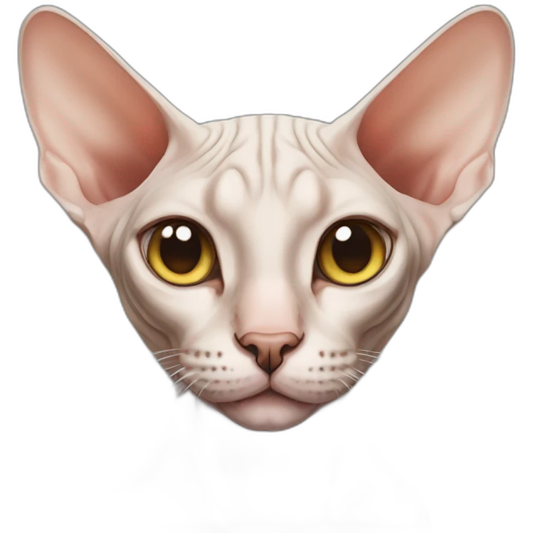 cat sphynx emoji