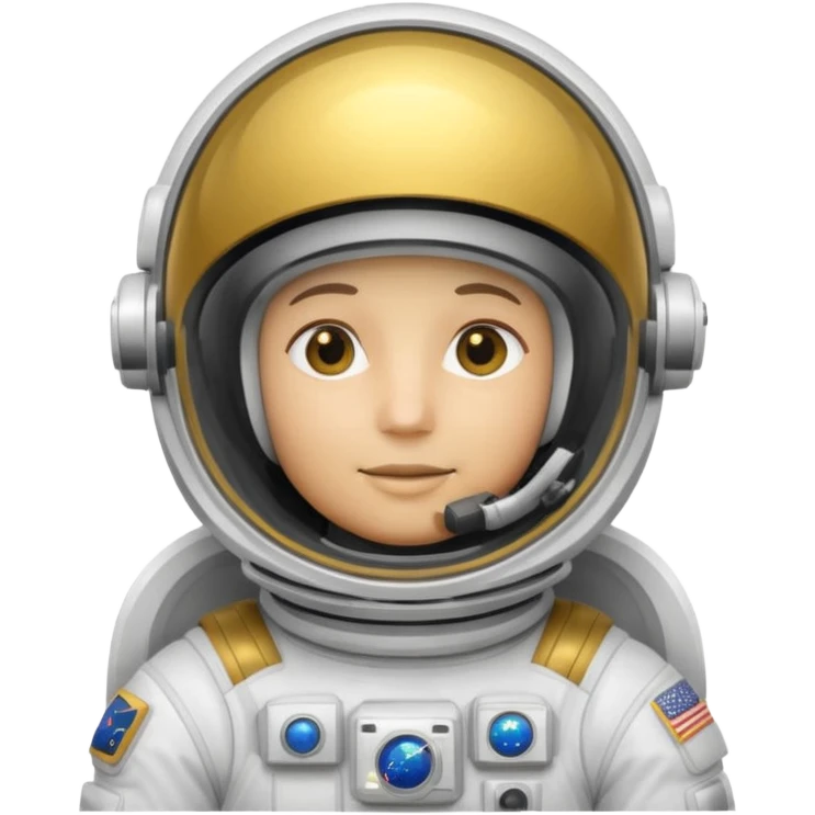 astronaut floating  emoji
