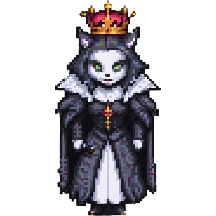 evil fur queen emoji