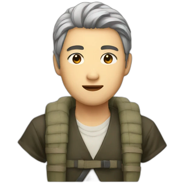 A Japanese guy emoji