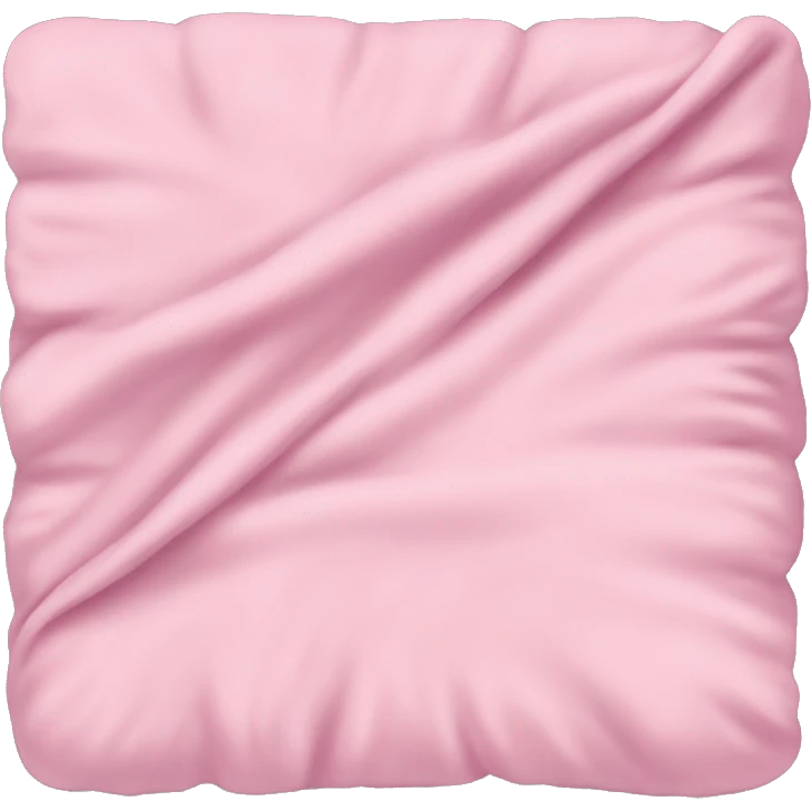 Light pink blanket emoji