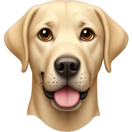 Labrador  emoji