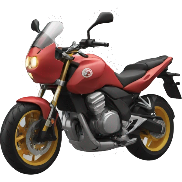 Moto piruetas  emoji