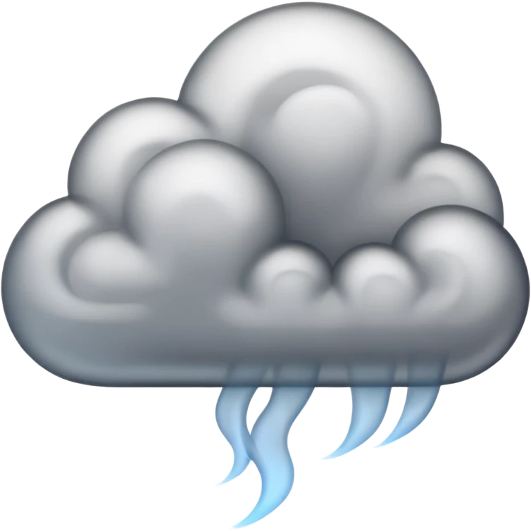 Fight cloud emoji
